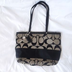 Black COACH Shoulder Bag